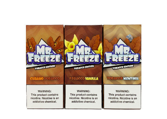E Vloeibare M. FREEZE 60ml/3mg e-Sigaret Goede smaak van uitstekende kwaliteit leverancier